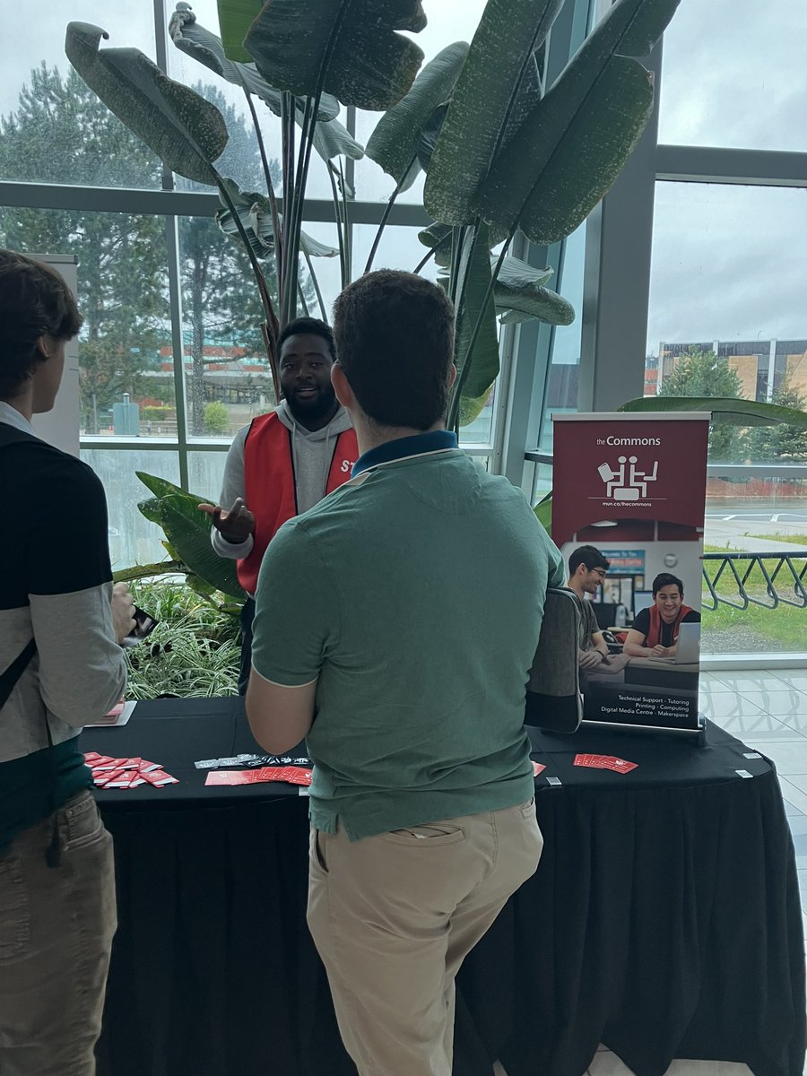The Commons - MUN (@mun_thecommons) on Twitter photo We’re meeting new graduate students at <a href="/gradstudies/">GradStudies@MUN</a> orientation today! Come chat with our staff in the Bruneau Centre until 11:30am to learn how The Commons can support you throughout your program. #MUNWelcome We’re meeting new graduate students at <a href="/gradstudies/">GradStudies@MUN</a> orientation today! Come chat with our staff in the Bruneau Centre until 11:30am to learn how The Commons can support you throughout your program. #MUNWelcome