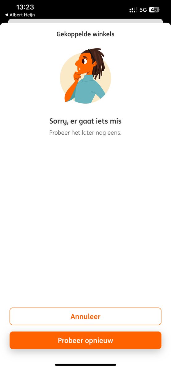 MichaelW1998's tweet photo. @ingnl @albertheijn Hi Mirte, ik gebruik een Apple iPhone. Gaat niet om iets van Apple Pay maar om het toevoegen van een digitale koppeling met AH. Zie bijgevoegde screenshots. https://t.co/VrQnNMIUoj