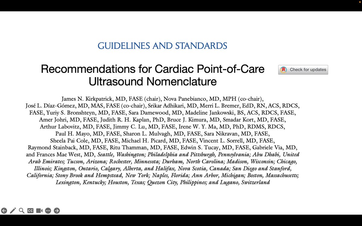 JosĆ© L. DĆaz-Gómez, MD, MAS, FCCM, FASE, NCC(UCNS) (@jose_diaz_gomez) on Twitter photo First approach to nomenclature standardization in cardiac POCUS by a genuinely diverse and inclusive panel, including a medical linguistā <a href="/ASE360/">American Society of Echocardiography</a>.
šš¼ It can enhance patient safety and standardize practice toward quality assurance!
lnkd.in/dPqnCsXh First approach to nomenclature standardization in cardiac POCUS by a genuinely diverse and inclusive panel, including a medical linguistā <a href="/ASE360/">American Society of Echocardiography</a>.
šš¼ It can enhance patient safety and standardize practice toward quality assurance!
lnkd.in/dPqnCsXh