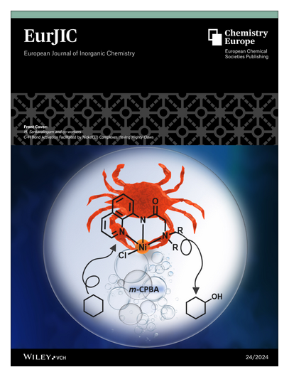 EurJIC (@eurjic) on Twitter photo #OnTheCover C-H Bond Activation Facilitated by Nickel(II) Complexes Having Mighty Claws (Sankaralingam and co-workers) onlinelibrary.wiley.com/doi/10.1002/ej⦠<a href="/MSankar86/">Sankaralingam M</a> <a href="/AnjanaRajeevK/">Anjana Rajeev</a> <a href="/nitcofficial/">NIT Calicut Official</a> <a href="/CHYNITCOfficial/">Department of Chemistry NIT Calicut</a> <a href="/serbonline/">SERB</a> <a href="/IndiaDST/">DSTIndia</a> onlinelibrary.wiley.com/doi/10.1002/ej⦠#OnTheCover C-H Bond Activation Facilitated by Nickel(II) Complexes Having Mighty Claws (Sankaralingam and co-workers) onlinelibrary.wiley.com/doi/10.1002/ej⦠<a href="/MSankar86/">Sankaralingam M</a> <a href="/AnjanaRajeevK/">Anjana Rajeev</a> <a href="/nitcofficial/">NIT Calicut Official</a> <a href="/CHYNITCOfficial/">Department of Chemistry NIT Calicut</a> <a href="/serbonline/">SERB</a> <a href="/IndiaDST/">DSTIndia</a> onlinelibrary.wiley.com/doi/10.1002/ejā¦