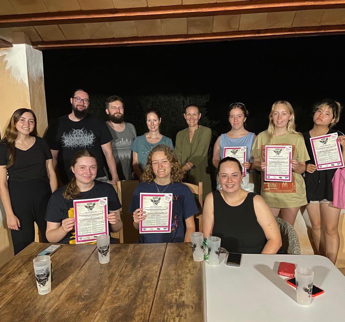 Riba Rocks (@riba_rocks) on Twitter photo On the final evening, students from <a href="/unisoton_wsa/">Winchester School of Art</a> and <a href="/unisouthampton/">University of Southampton</a> were given certificates as part of the <a href="/riba_rocks/">Riba Rocks</a> art residency funded by <a href="/TuringScheme_UK/">Turing Scheme UK</a>
THANK YOU to all our workshop leaders, associations, businesses, residents, Ajuntament and Riba Rocks members. On the final evening, students from <a href="/unisoton_wsa/">Winchester School of Art</a> and <a href="/unisouthampton/">University of Southampton</a> were given certificates as part of the <a href="/riba_rocks/">Riba Rocks</a> art residency funded by <a href="/TuringScheme_UK/">Turing Scheme UK</a>
THANK YOU to all our workshop leaders, associations, businesses, residents, Ajuntament and Riba Rocks members.