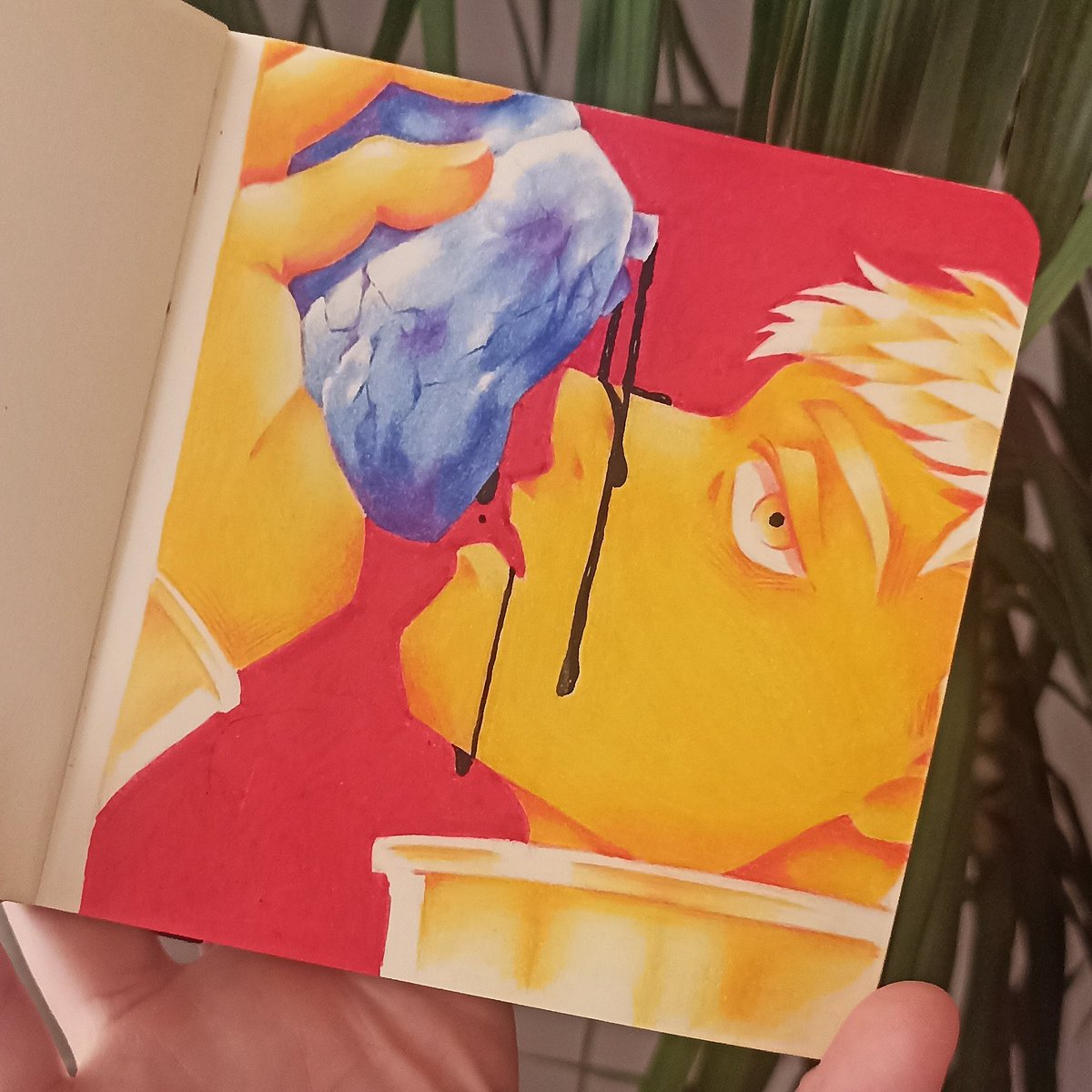 Y creo que con este fanart a lápices de mi home Laios, el devorador de todo lo horrible, he puesto Twitter al día c: 
...creo.