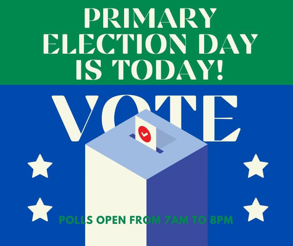 Primary Election Day is here! Polls are open from 7am to 8pm. 

Not sure where to vote? Visit sec.state.ma.us/WhereDoIVoteMA

It is my honor to serve the residents of the 1st Franklin District. I am grateful for the trust you have placed in me and I humbly ask for your vote today.