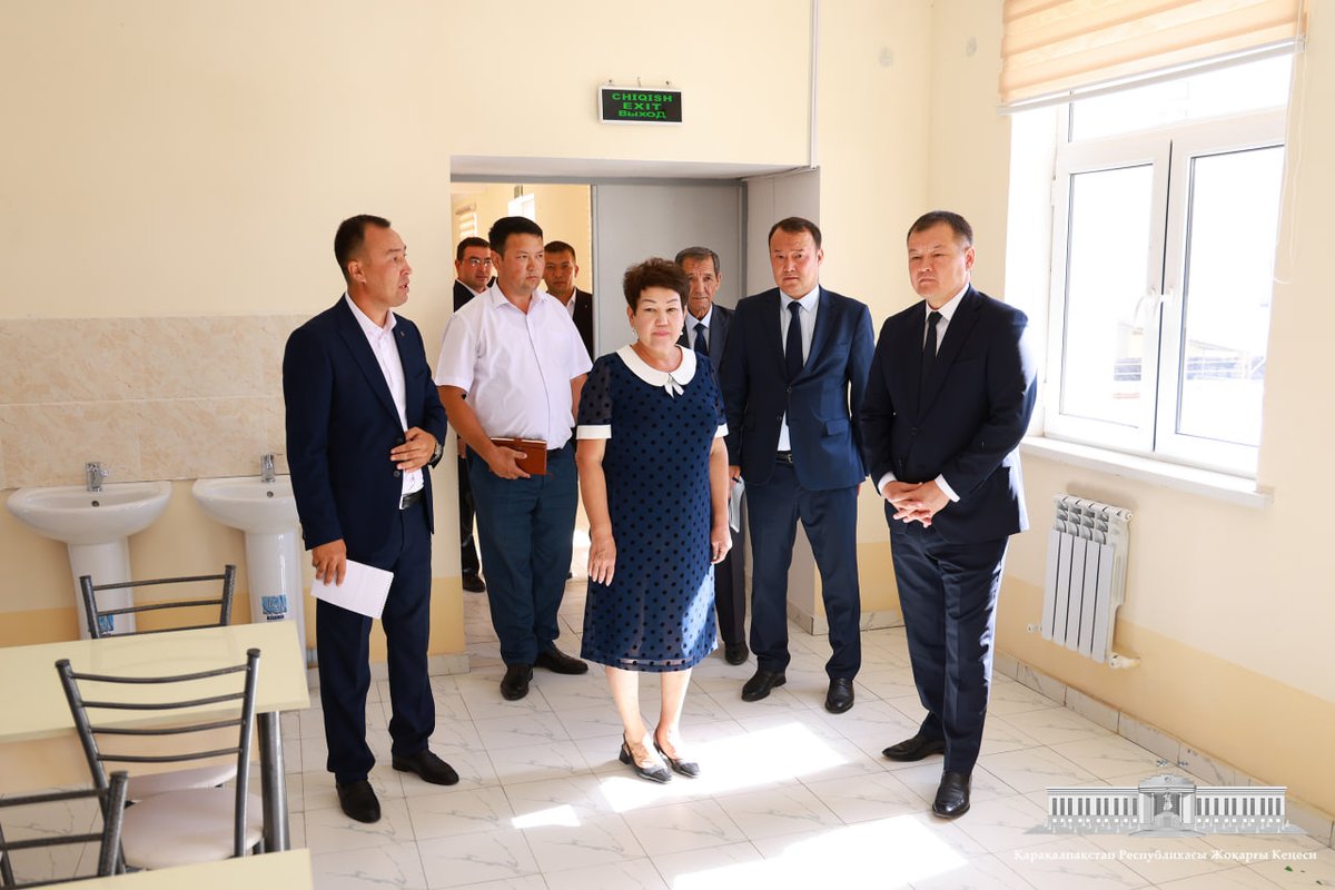 Orinbayev_A's tweet photo. Қанлыкөл районында жаңа мектеп имараты пайдаланыўға тапсырылды
—
Қонликўл туманида янги мактаб иморати фойдаланишга топширилди https://t.co/n895BgRbzl
