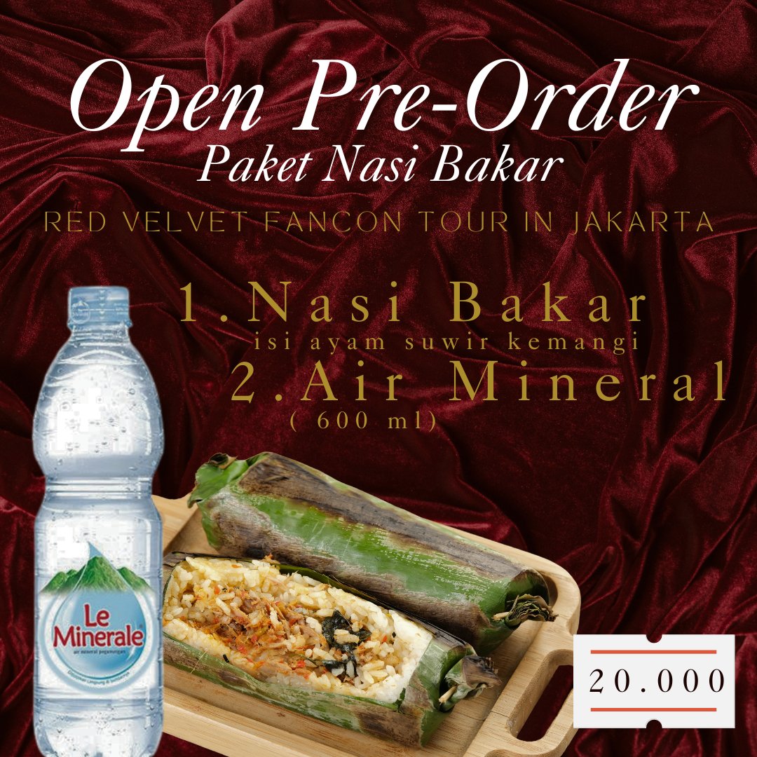 Hai Luvies 🙌

Cape-cape tuker tiket dan nunggu konser mulai, Mending makan Nasi Bakar isi ayam suwir kemangi biar perut ga kosong waktu konseran. Yuk ikut PO

📆 : 07 September 2024
📍 : Beach City International Stadium

Kebetulan aku ikut nonton konser jadi gak perlu khawatir.