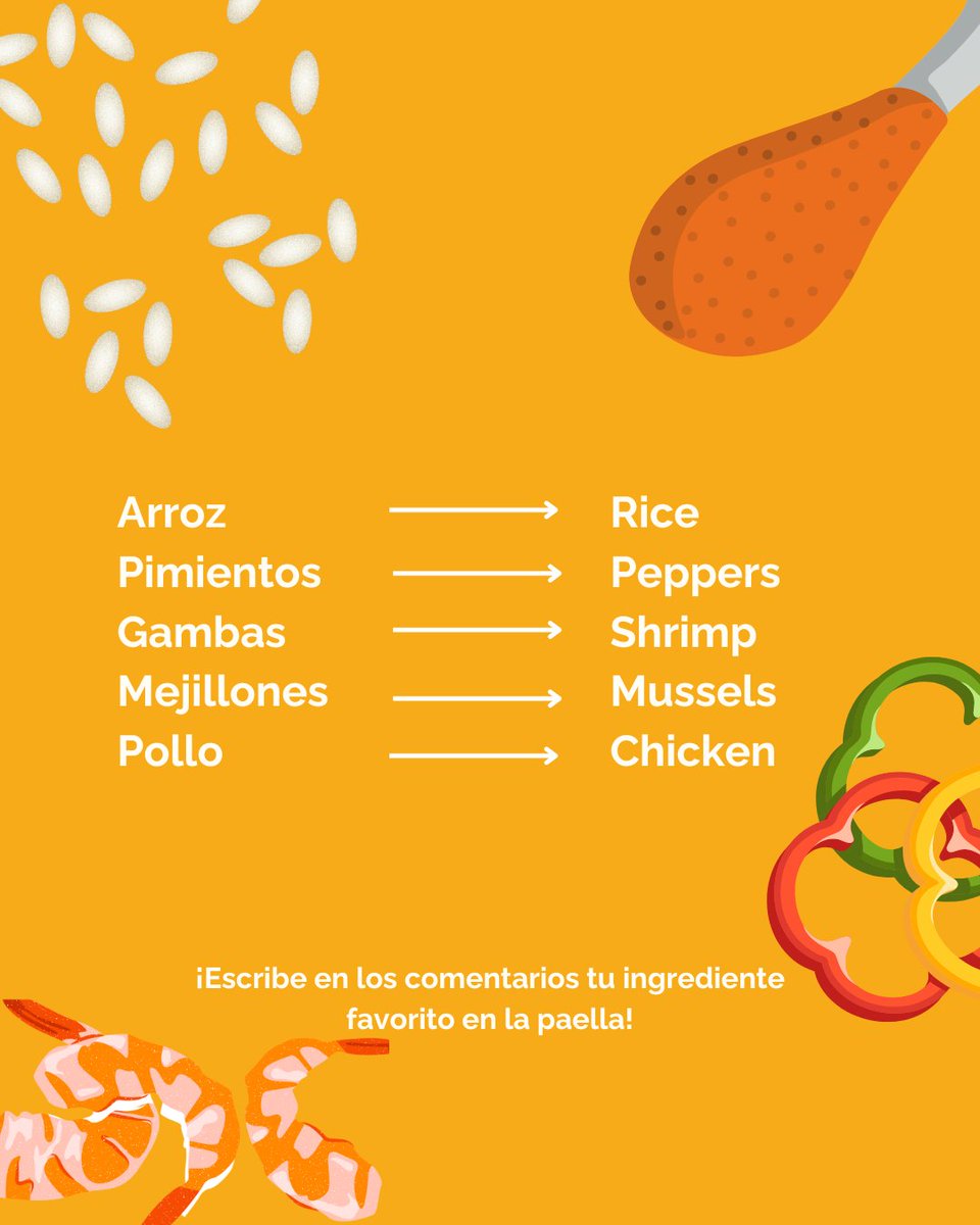 Celebrando el Día Mundial de la Paella: Un plato que une tradiciones, sabores y personas alrededor de la mesa. 🥘

#Paella #SpanishFood #Macmillan #MacmillanEducation #InglésParaTodos #EnglishVocabulary #EnglishTeacher #English #Teachergram #teachersOfInstagram #claustrodeinglés