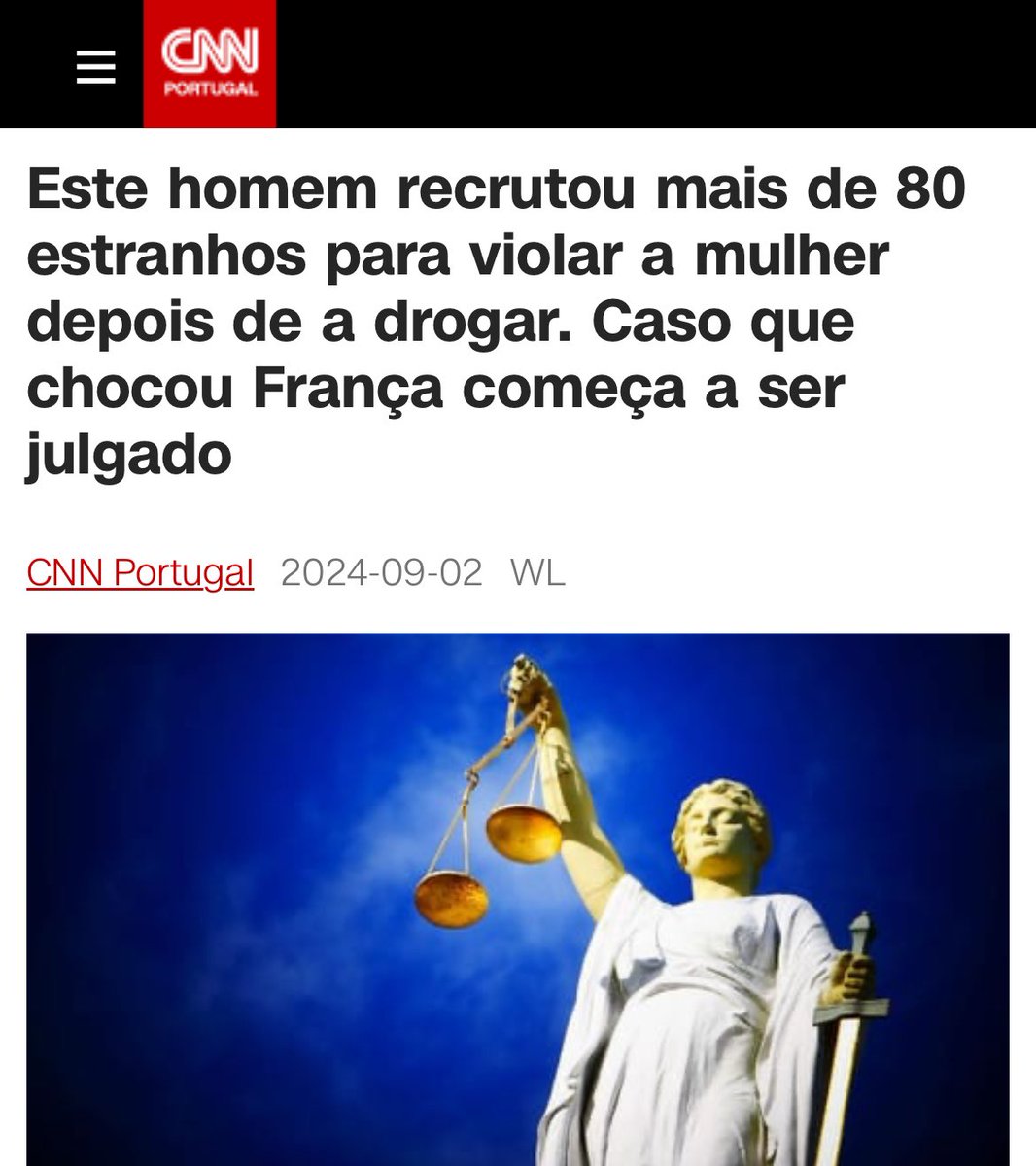 Nem todos os homens, mas sempre um homem.