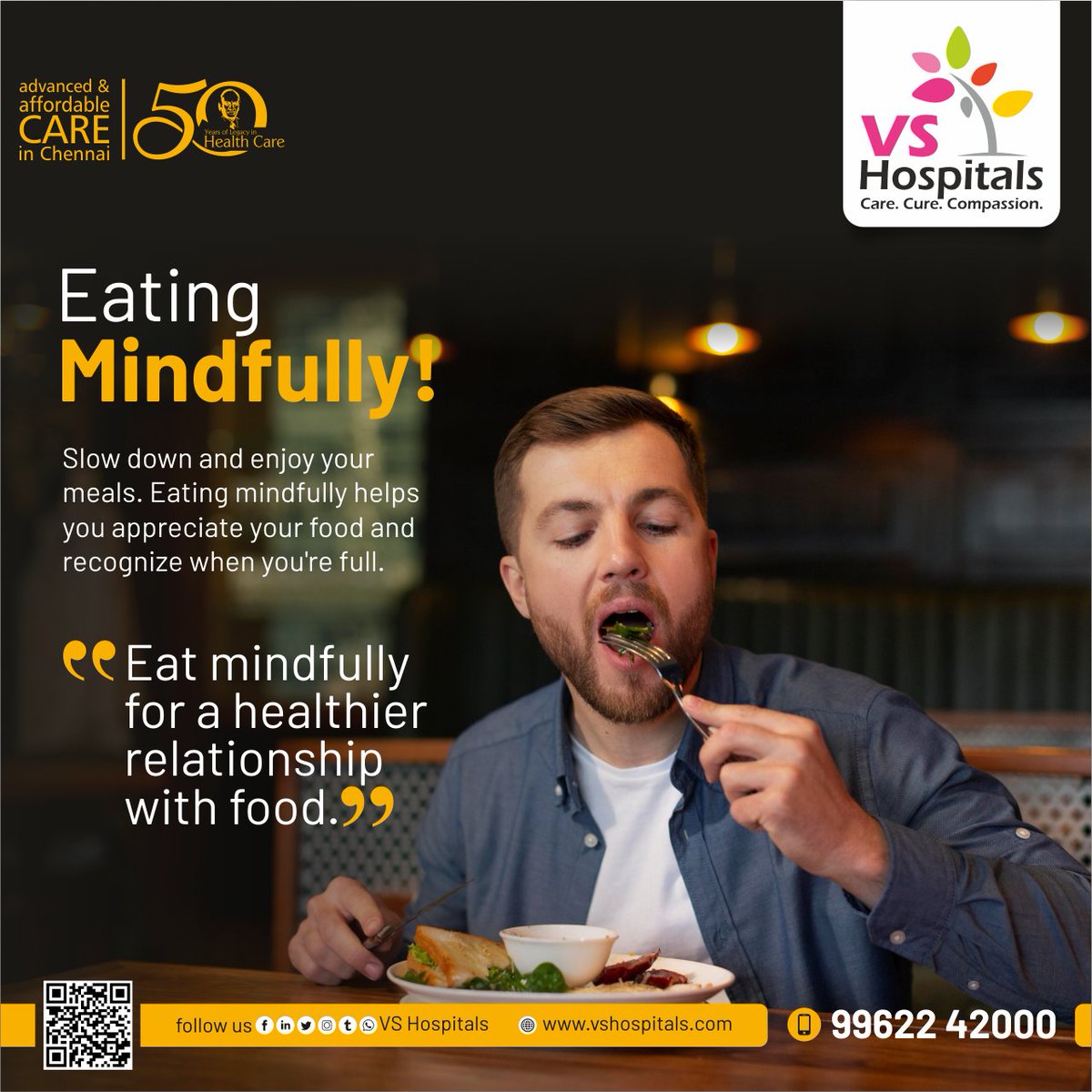 Kickstart National Nutrition Week 2024!

Why Fiber is Your Friend
 
 Fiber aids digestion and keeps you full longer. Make sure to include fiber-rich foods in your diet daily.
 
 "Fiber: The secret to a healthy gut."
 
 #VSHospitals #Chennai #FiberRich