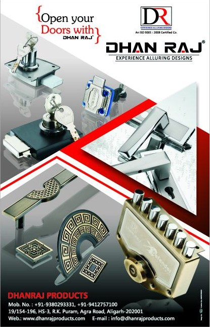 hardwareevents1's tweet image. Dhanraj Products  ( Aligarh ) 
Dealers &amp;amp; Distributor Enquiries Solicited
Contact: 91 93802 93331
Website- dhanrajproducts.com
E-mail- info@dhanrajproducts.com
#Dhanraj #mortiselock #mortisehandle #trilock #pentalock #cabinetlock #LocksandHardware #brasshardware  #hardware