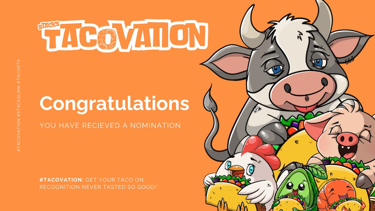 Emanuhellooo's tweet image. My nomination for #tacovation Is going to @zeroauthdao 

#TacoStx #Stackslink