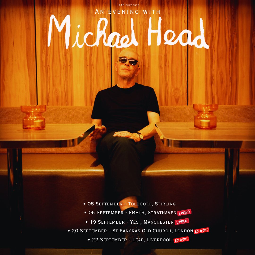 Solo tour starts this week! 

There are still tickets available for Stirling and only a handful left for Strathaven &amp; Manchester!

See you soon!

🔗 michaelheadandtheredelasticband.os.fan