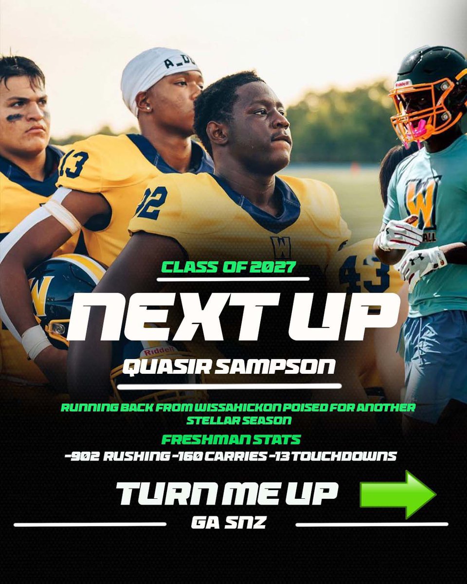 Gridiron Access (@_gridironaccess) on Twitter photo <a href="/QuasirSamp32/">Quasir Sampson</a> is next up ! The 5,10 190 sophomore is due for a monster season. Last year he rushed for 902 yards w/ 13 touchdowns as a freshman <a href="/WissFootball/">Wissahickon Trojans</a> <a href="/MaxPreps/">MaxPreps</a> <a href="/Rivals/">Rivals</a> <a href="/QuasirSamp32/">Quasir Sampson</a> is next up ! The 5,10 190 sophomore is due for a monster season. Last year he rushed for 902 yards w/ 13 touchdowns as a freshman <a href="/WissFootball/">Wissahickon Trojans</a> <a href="/MaxPreps/">MaxPreps</a> <a href="/Rivals/">Rivals</a>
