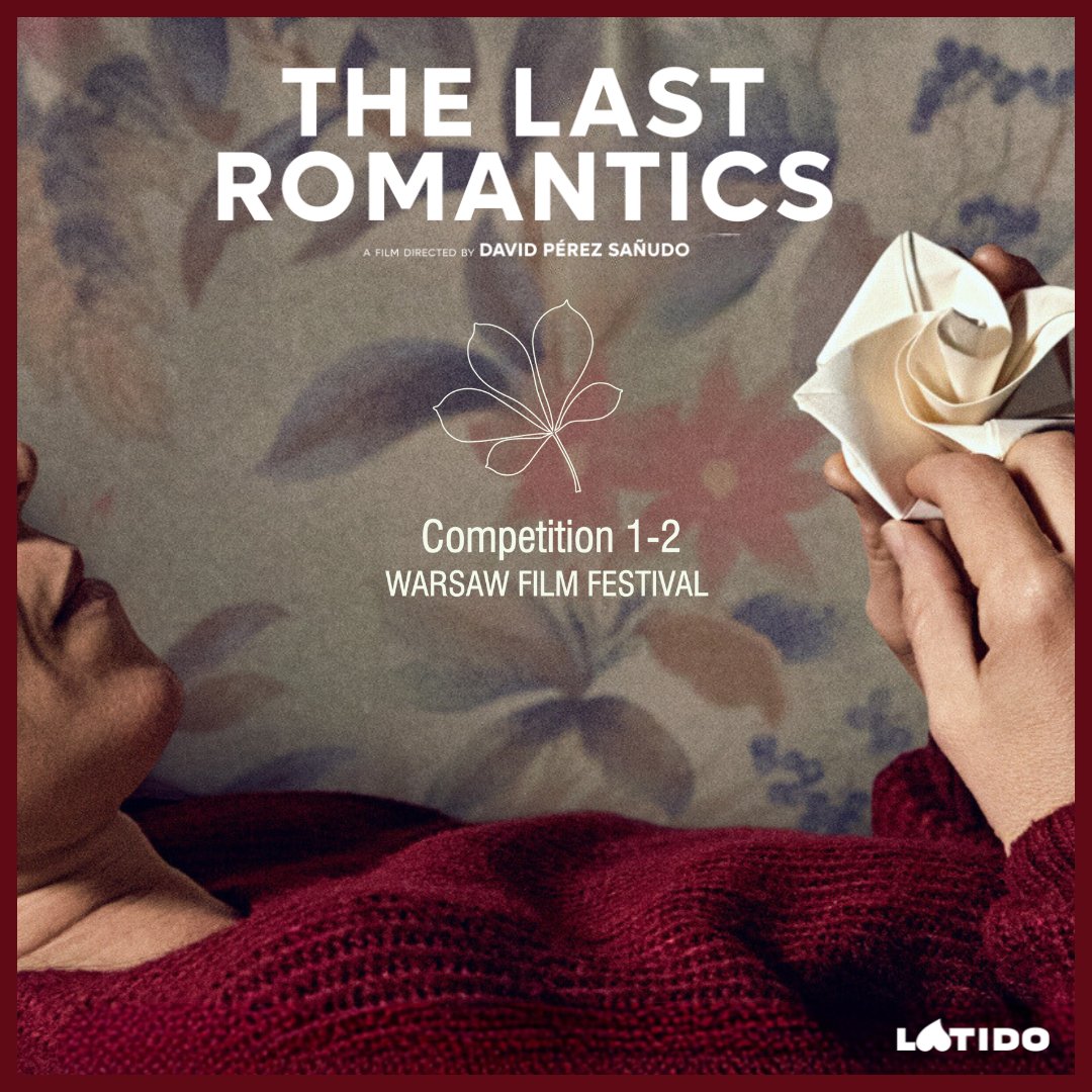 We are happy to announce that THE LAST ROMANTICS (Azken Erromantikoak) by David Pérez Sañudo has been selected for the Competition 1-2 at the Warsaw Film Festival! ❤️

@laclaquetapc
@irusoin.sa
La Cruda Realidad
@cineicaa

#wff2024 #ourheartsbeatforfilms
