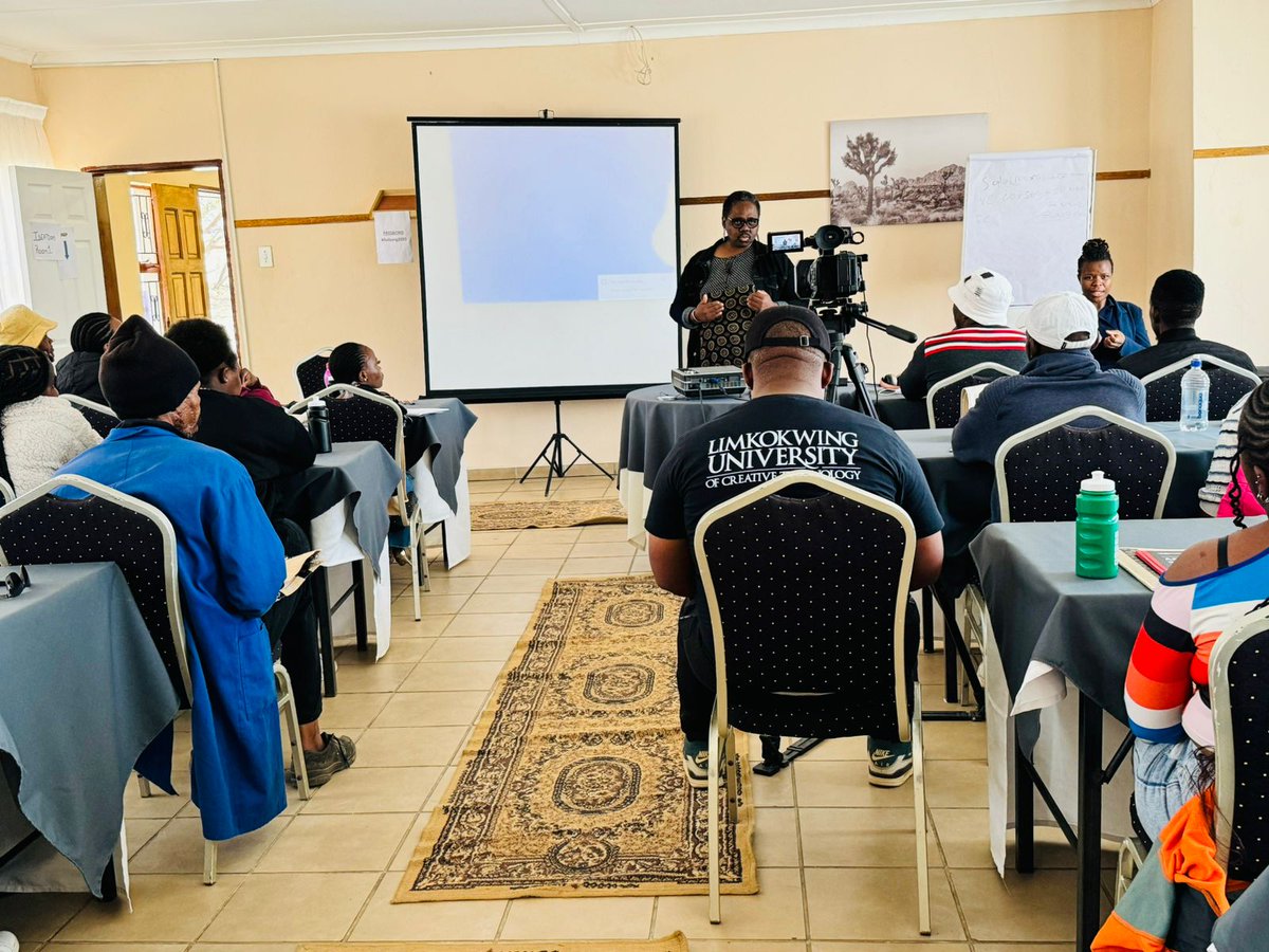 Excitement is still in the air as the sessions continue at the STEAM Bootcamp!

#LesothoSTEAMing
#STEAM2024
#Lesothoinnovates