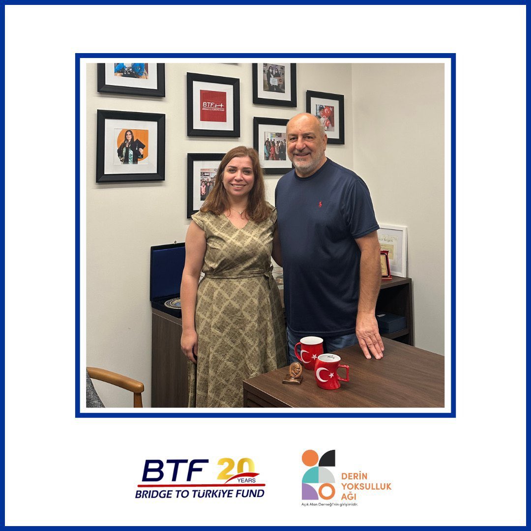 bridge2turkiye's tweet image. Many thanks to @yoksulluk_ag representative Şeyma Batman for her visit to our office in North Carolina. Looking forward to strengthening our collaboration to build bridges of opportunity for Türkiye’s future generations ✨