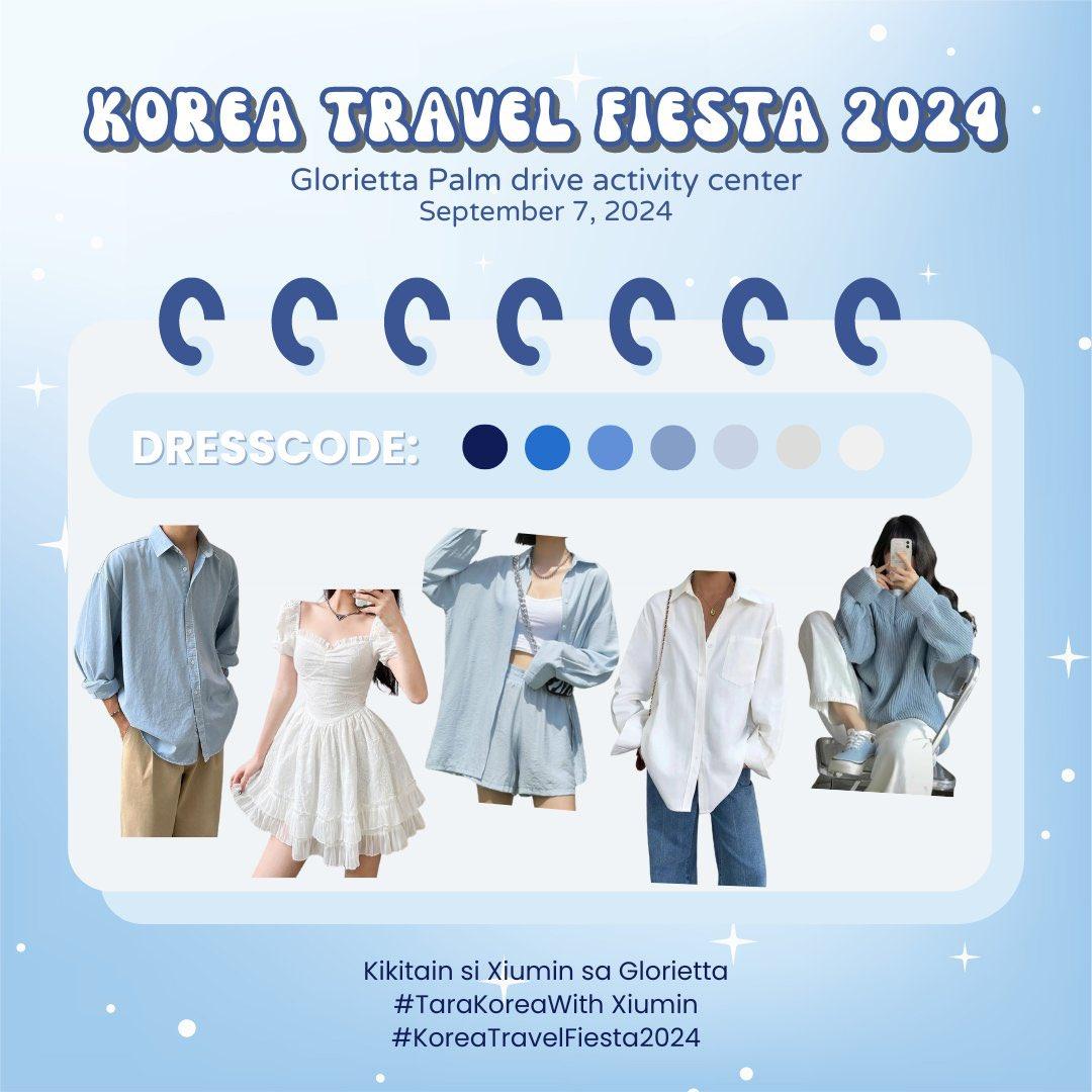 ElsaSquadPh_99's tweet photo. [240903] XIUMIN for KOREA TRAVEL FIESTA 2024

DRESSCODE: BLUE/WHITE
for #TaraKoreaWithXIUMIN 🦋❄️

Can't wait to see EXO-Ls/ Elsas/Fairies looking xiutiful in shades of blue/white this coming saturday!

@XIUMIN_INB100
#XIUMIN #시우민 #シウミン #秀珉
#KoreaTravelFiesta2024 https://t.co/rVP98xCqPC