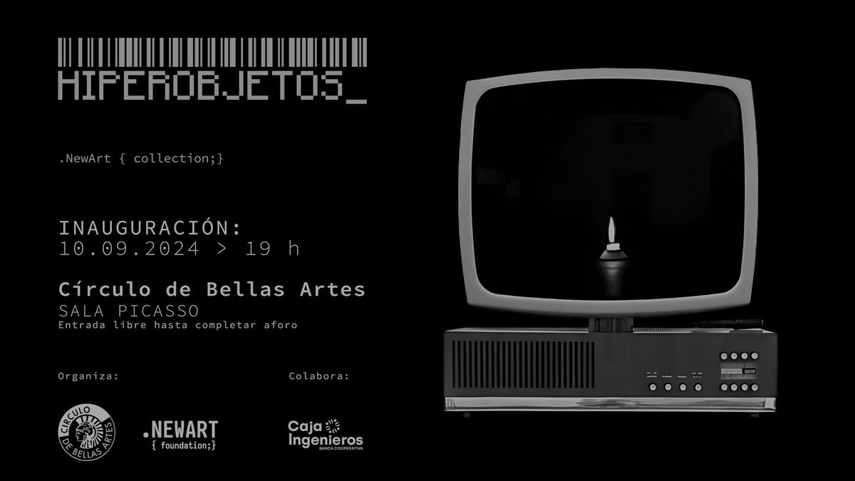 ¿Es posible que la tecnología sea parte integral de nuestra conciencia?

A partir del 10 de septiembre protagonizamos la Expo  #HiperObjetos, con 22 obras de la New Art Foundation

🔗 acortar.link/l4oLmd