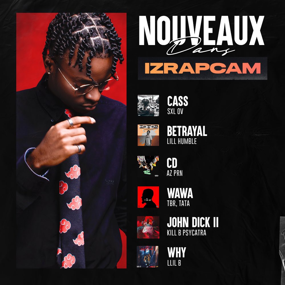 IZRAPCAM (@izrapcam) on Twitter photo Les jeunes frรจres sont dรฉsormais les portes รฉtendard du rap camer ! Dรฉcouvrez <a href="/Syl_Over_flow/">Sxl ov ( over_flow )๐ฆ</a> maintenant dans la premiรจre playlist de rap camerounais sur Audiomack et Spotify via โก๏ธ linktr.ee/izrapcam
#izrapcam Les jeunes frรจres sont dรฉsormais les portes รฉtendard du rap camer ! Dรฉcouvrez <a href="/Syl_Over_flow/">Sxl ov ( over_flow )๐ฆ</a> maintenant dans la premiรจre playlist de rap camerounais sur Audiomack et Spotify via โก๏ธ linktr.ee/izrapcam
#izrapcam