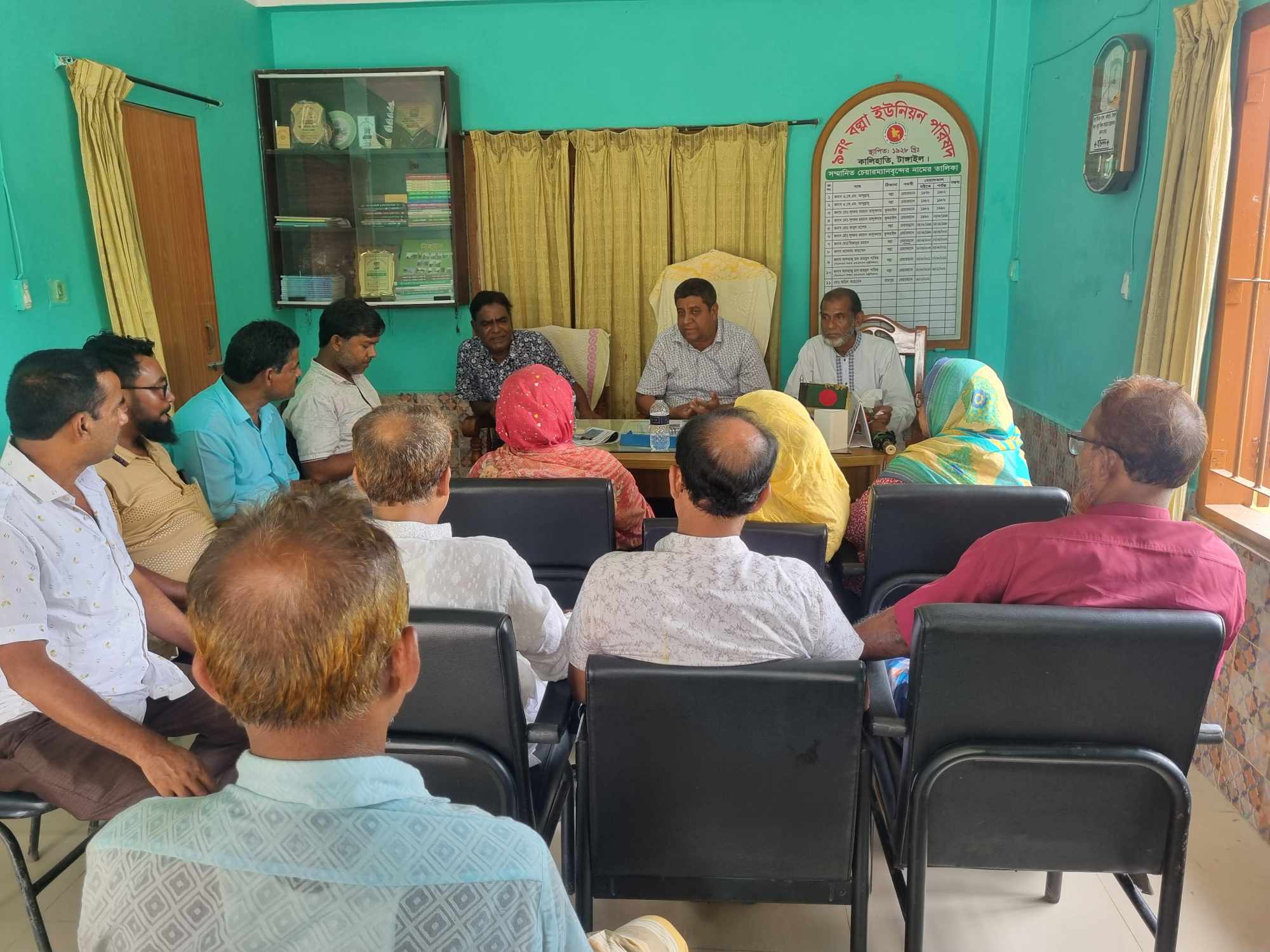 কালিহাতীতে সকল ভেদাভেদ ভুলে এক সাথে কাজ করার অঙ্গীকার বল্লা ইউপি চেয়ারম্যান ও সদস্যদের