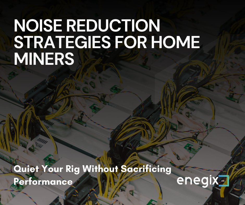 ngx_pro's tweet image. Reduce noise without sacrificing performance. Implement soundproofing, quieter fans, and optimized airflow. Enjoy a quieter mining experience.