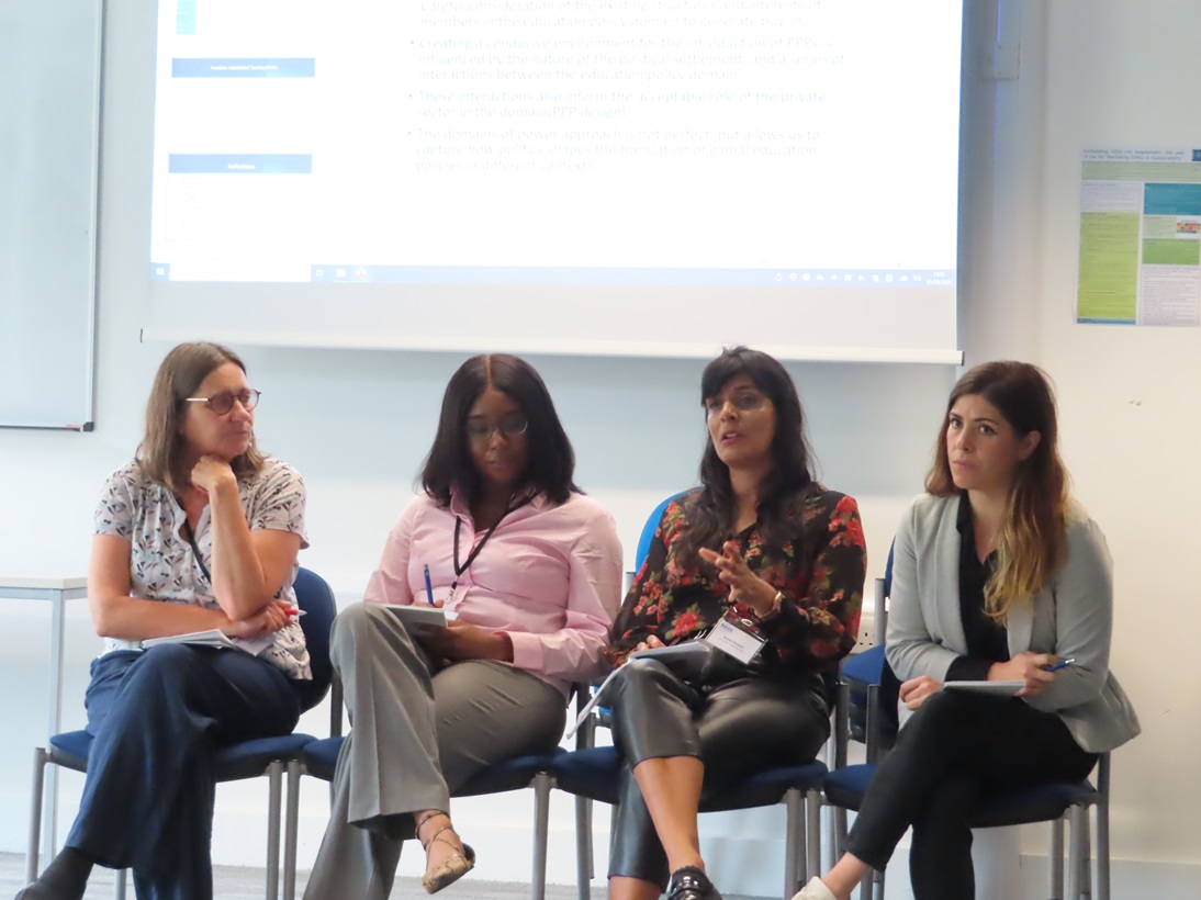 REALCentre Cambridge (@real_centre) on Twitter photo At #BAICE2024 discussing global education policy agendas & how policies are implemented at national level in #Malawi #Tanzania & #Nigeria
Through political settlement analysis
@AsmaZubairi <a href="/regeenagee/">Regina G.</a> <a href="/phdkene/">Kenechukwu Nwagbo</a> <a href="/polednetwork/">The Politics of Education Network (POLED)</a> <a href="/PaulineMRose/">Pauline Rose</a> <a href="/baicenews/">BAICE</a> <a href="/CamEdFac/">Faculty of Education, University of Cambridge</a> At #BAICE2024 discussing global education policy agendas & how policies are implemented at national level in #Malawi #Tanzania & #Nigeria
Through political settlement analysis
@AsmaZubairi <a href="/regeenagee/">Regina G.</a> <a href="/phdkene/">Kenechukwu Nwagbo</a> <a href="/polednetwork/">The Politics of Education Network (POLED)</a> <a href="/PaulineMRose/">Pauline Rose</a> <a href="/baicenews/">BAICE</a> <a href="/CamEdFac/">Faculty of Education, University of Cambridge</a>