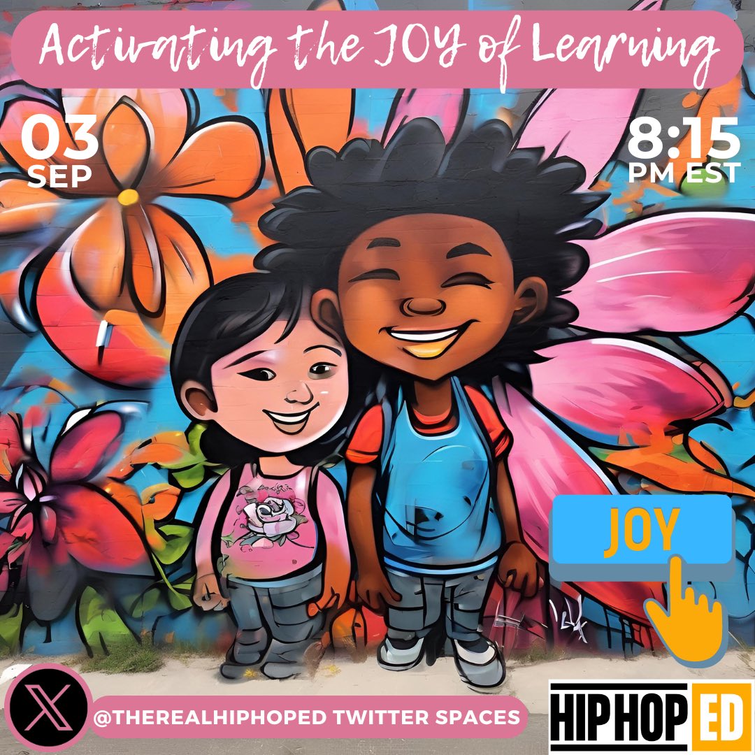 #HipHopEd (@therealhiphoped) on Twitter photo <a href="/jrawls82/">J Rawls Ed.D</a> <a href="/whoisjr/">JohnRobinson</a> <a href="/MickeyFactz/">IG: Mickey.Factz</a> <a href="/Wordsworth_eMC/">IG: Wordsworthbklyn</a> Tonight 8:15 PM EST Join us on spaces w/<a href="/TheRealHipHopEd/">#HipHopEd</a> as we discuss “Activating the JOY of Learning.” #HipHopEd <a href="/jrawls82/">J Rawls Ed.D</a> <a href="/whoisjr/">JohnRobinson</a> <a href="/MickeyFactz/">IG: Mickey.Factz</a> <a href="/Wordsworth_eMC/">IG: Wordsworthbklyn</a> Tonight 8:15 PM EST Join us on spaces w/<a href="/TheRealHipHopEd/">#HipHopEd</a> as we discuss “Activating the JOY of Learning.” #HipHopEd