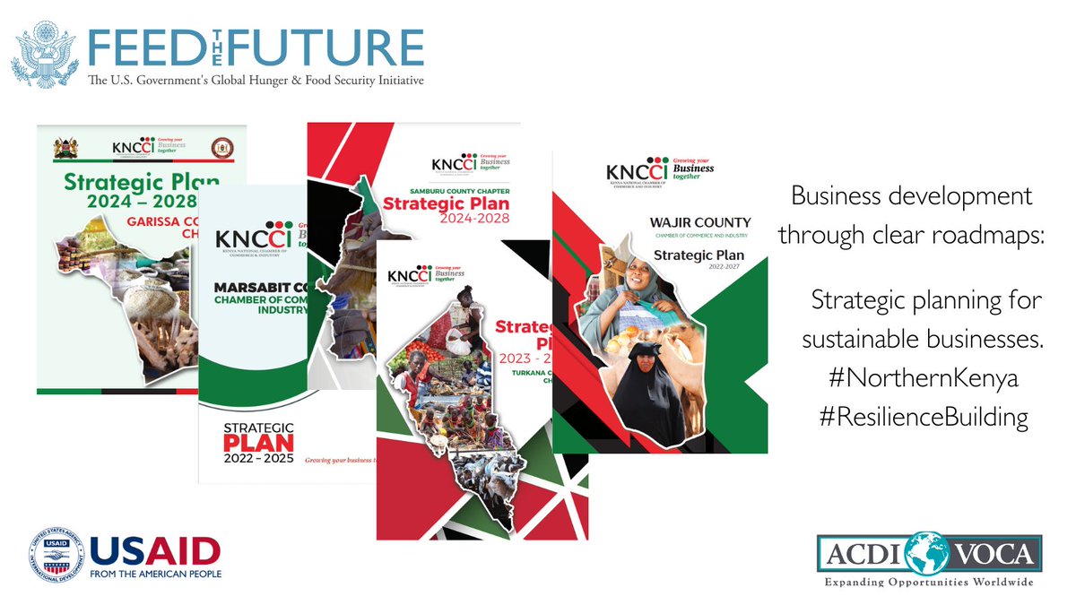 Proud to have collaborated with six county chapters of the Kenya National Chamber of Commerce and Industry in developing and implemeting strategic plans that are driving vibrant businesses and boosting the local economy. #Sustainability #ResilienceBuilding