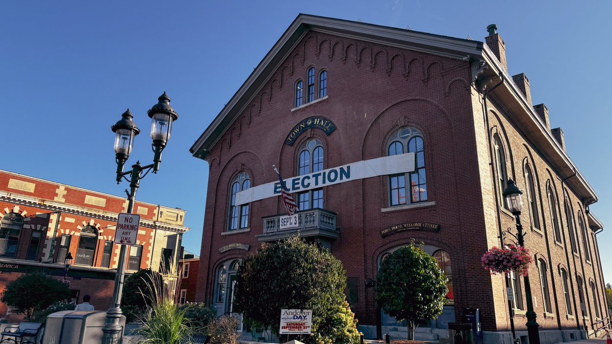 It's Election Day in Massachusetts. Polls will be open for voting in the 2024 State Primary from 7:00 AM until 8:00 PM.

For more information about voting in Andover, visit: andoverma.gov/elections