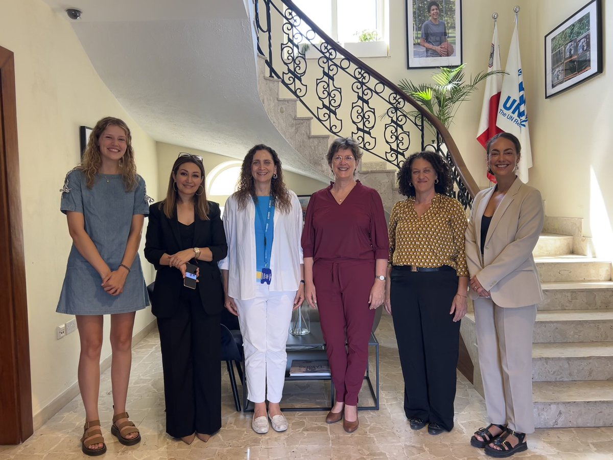 Today we visited <a href="/UNHCRMalta/">UNHCR Malta</a> to get an update on the current situation for asylum seekers and refugees in Malta. Thank you very much for having us!
