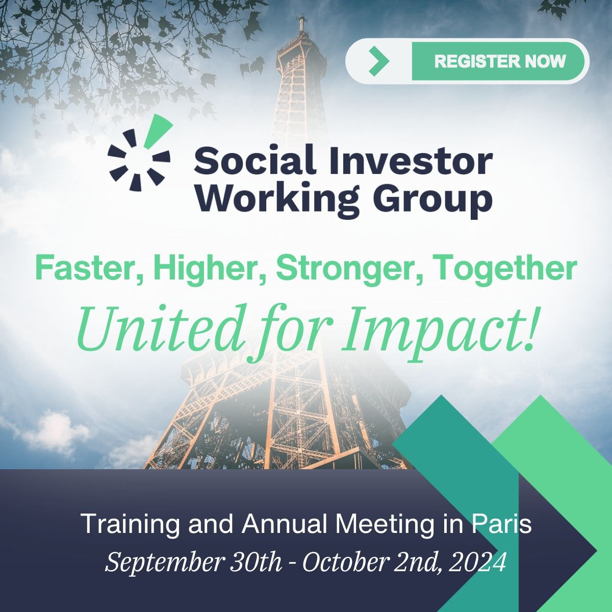 👋 𝐃𝐞𝐚𝐫 𝐈𝐦𝐩𝐚𝐜𝐭 𝐈𝐧𝐯𝐞𝐬𝐭𝐨𝐫𝐬, 𝐃𝐅𝐈𝐬 &amp; 𝐅𝐈𝐄𝐂 𝐌𝐞𝐦𝐛𝐞𝐫𝐬!

We're excited to announce that the Cerise+SPTF Annual Investors Meeting in Paris is around the corner! 

If you haven't registered yet, now is the time ! 

🔥 All details: 
linkedin.com/feed/update/ur…