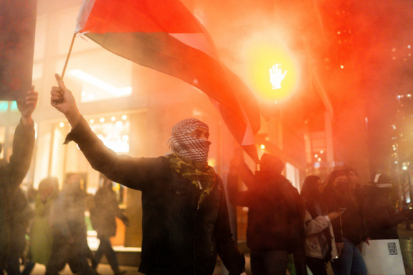 Terror Supporters Fly Hamas Flags at NYC Protest dlvr.it/TCllZX
