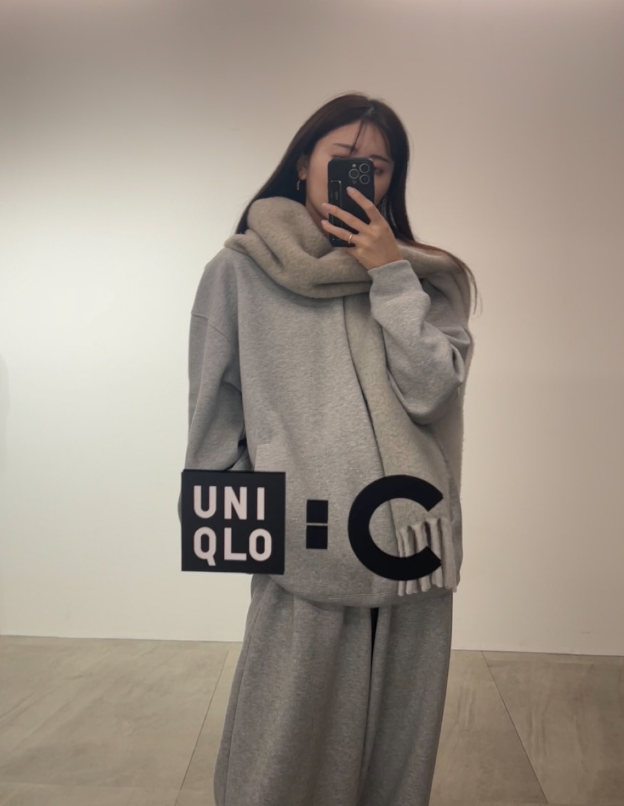 ご希望の際1000円に変更：ユニクロダイヤ柄タイツM～L：ネイビー