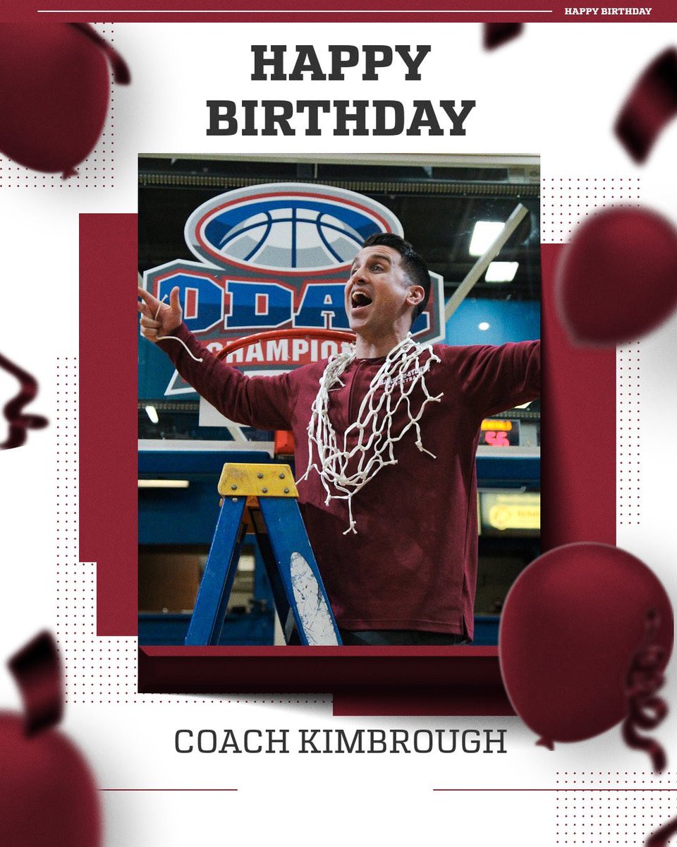 HAPPY BIRTHDAY to our leader Coach Kimbrough!! We appreciate you more than you know. Have a great day! #SOE