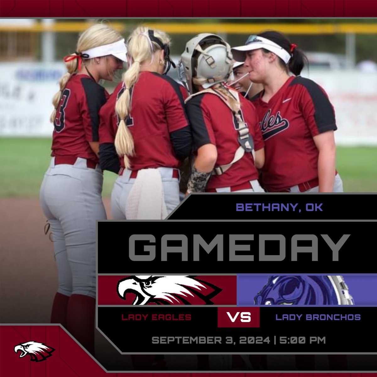 The Lady Eagles head to Bethany for another matchup against the Lady Bronchos! #goeagles