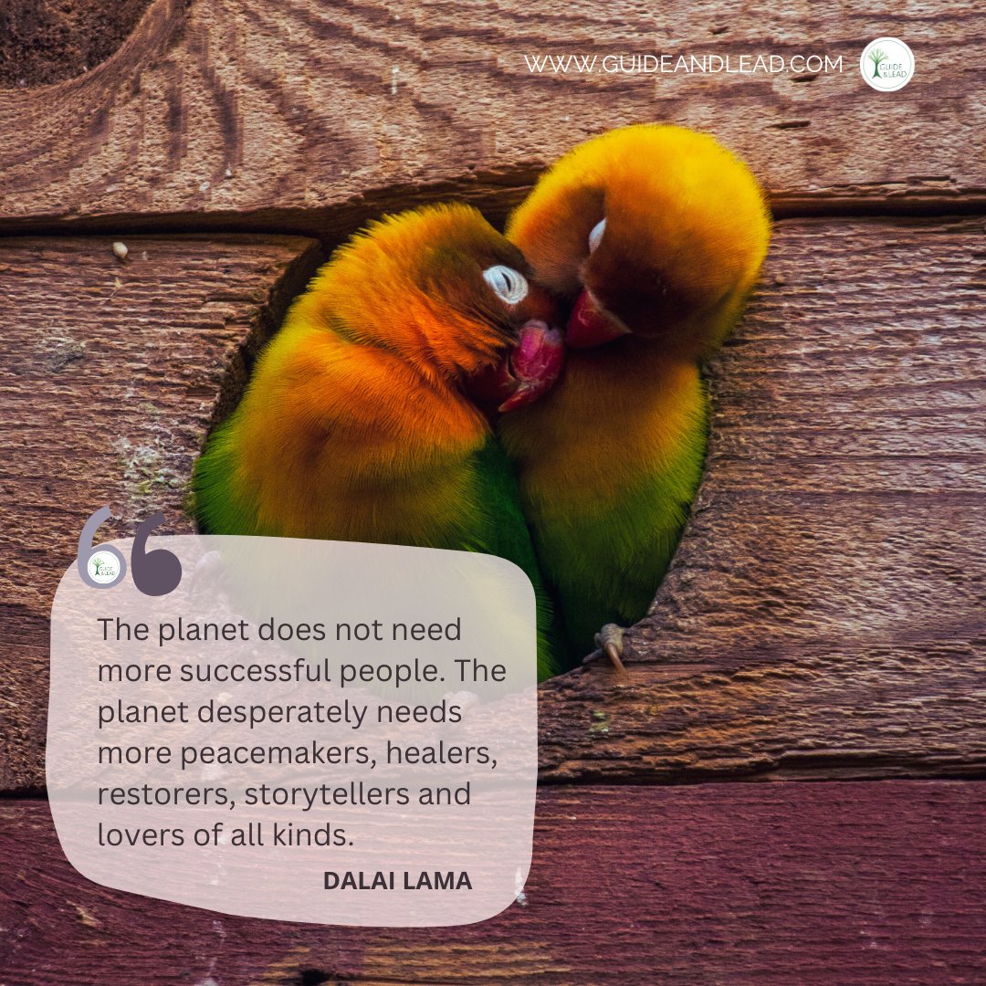 Guide_and_Lead's tweet image. We consider it being success how much healing we have witnessed, how much peace making we have been a part of and how many stories of love lived we can and continue to tell. 
What does being successful mean for you?
#guideTOlead #success