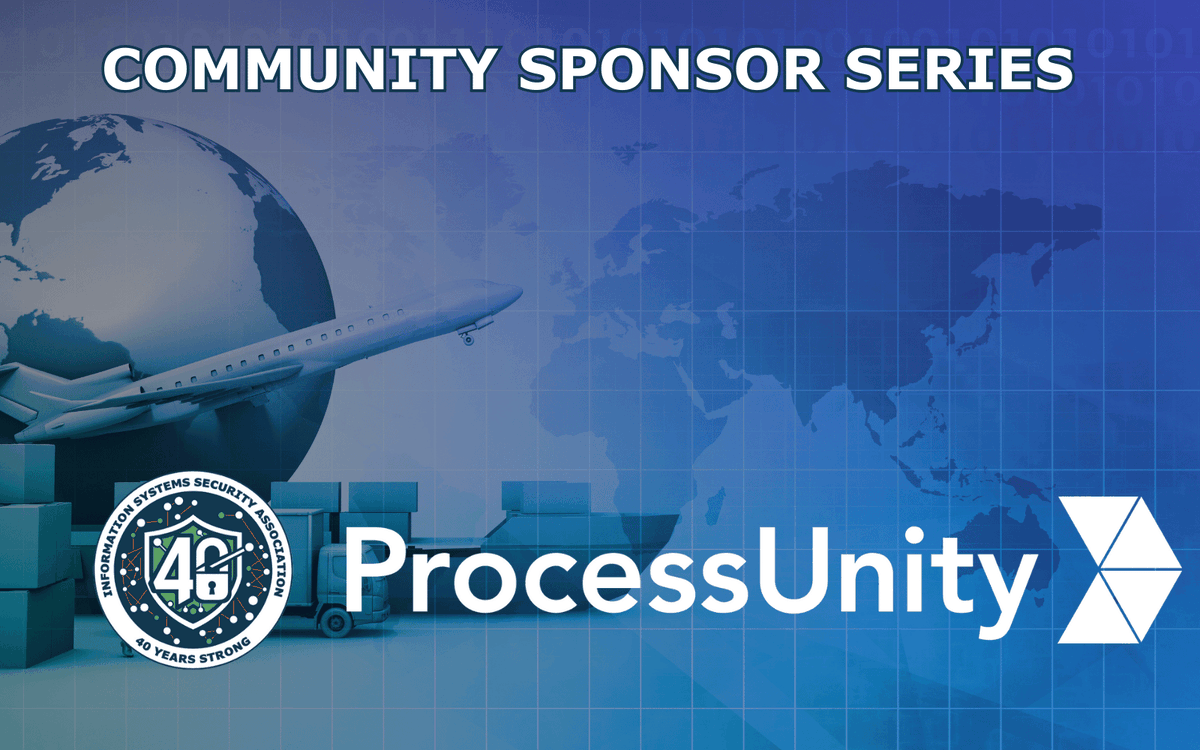 ISSAINTL's tweet photo. Join Us Tomorrow! There's still time to sign up for our @ProcessUnitry sponsored webinar: Mitigating Emerging Threats from Third Parties with Gary Phipps. 

Register Here: https://t.co/nGz1KNzsLv

#issa #Infosec #issaintl #cybersecurity #tprm #processunity https://t.co/raOnR2YOmF