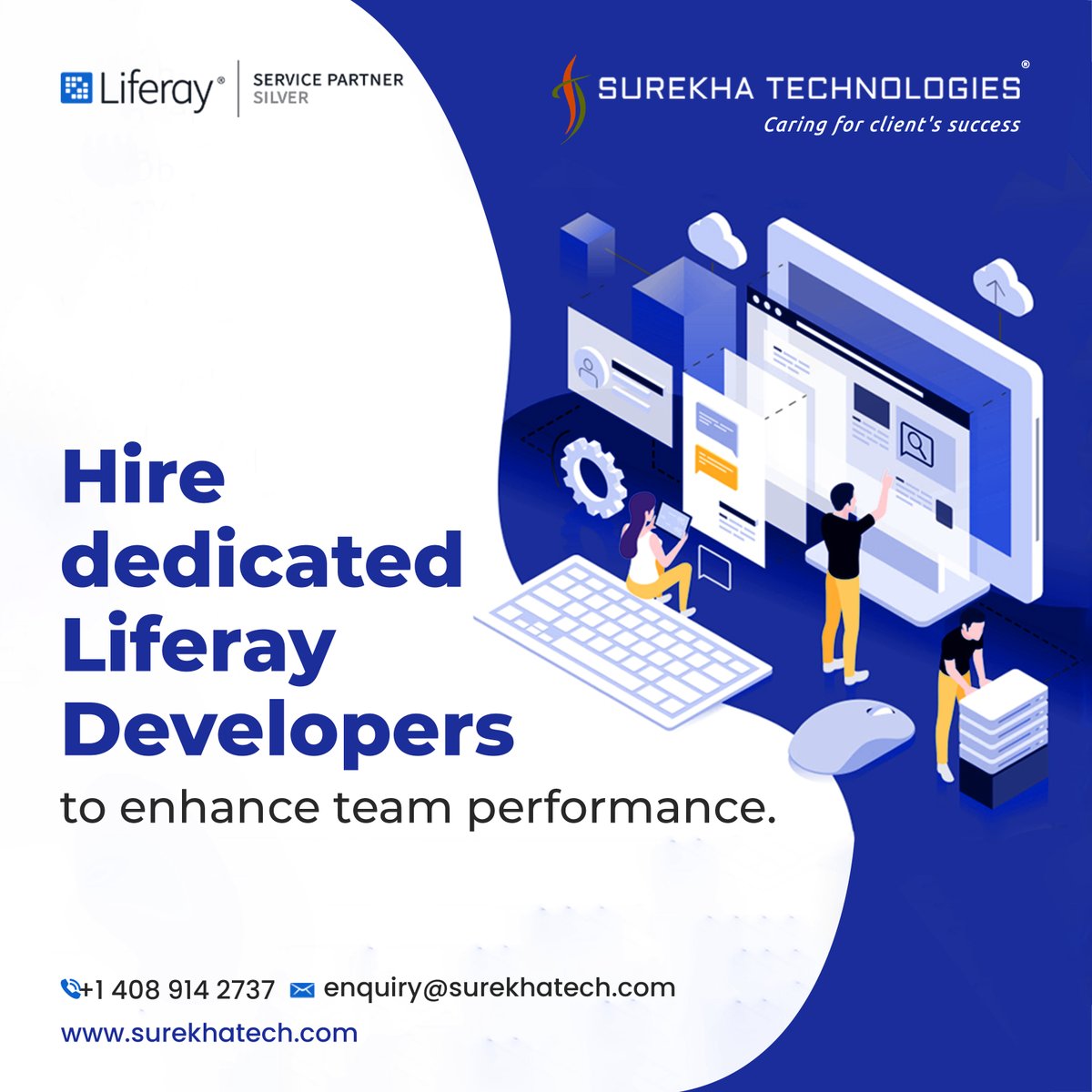surekhatech's tweet image. Struggling with limited resources? Boost your project with our dedicated #Liferaydevelopers. Reduce the load on your team while ensuring project success.

surekhatech.com/hire-liferay-d…

#surekhatech #liferay #liferaydxp #hireliferaydevelopers #digitaltransformation #liferayexperts