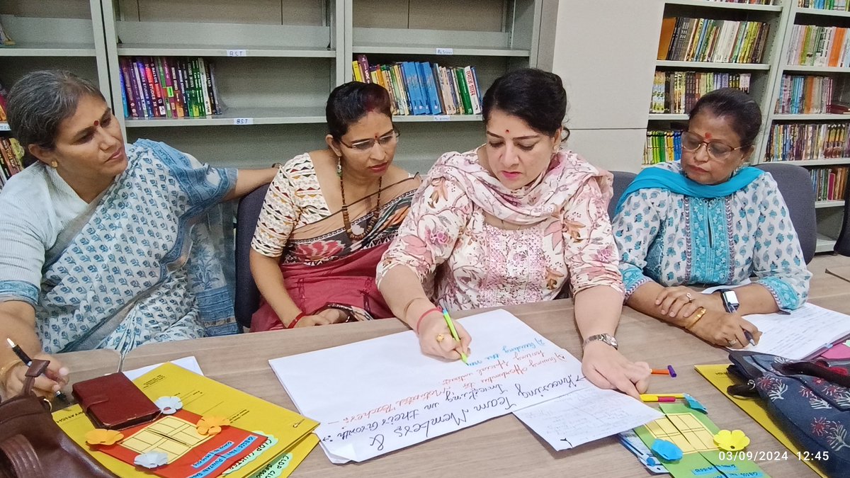 shivanisapra_24's tweet photo. "Deeds speak louder than words."
Today I attended CLDP Session under Cluster WA4 as #AcademicCoordinator gained due opportunity to brush up my knowledge in respect of
🌿Qualities of a Leader
🌿Setting SMART Goals for school
🌿Research based practices of leaders to build connect https://t.co/IWrKRyJyWf