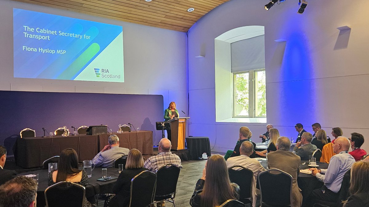 Transport Scotland (@transcotland) on Twitter photo Transport Secretary <a href="/FionaHyslop/">Fiona Hyslop</a> spoke at the <a href="/railindustrySCO/">RIA Scotland</a> annual summit today, celebrating the vital role the rail supply chain plays in:
🔹 supporting the wider network
🔹 helping meet climate targets
🔹 creating economic growth
Full speech ➡️ bit.ly/3Z9xt09 Transport Secretary <a href="/FionaHyslop/">Fiona Hyslop</a> spoke at the <a href="/railindustrySCO/">RIA Scotland</a> annual summit today, celebrating the vital role the rail supply chain plays in:
🔹 supporting the wider network
🔹 helping meet climate targets
🔹 creating economic growth
Full speech ➡️ bit.ly/3Z9xt09