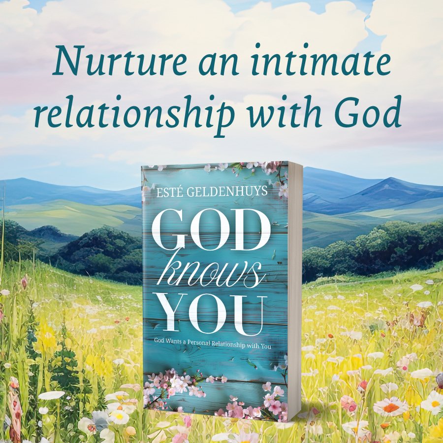 God Knows You written by Esté Geldenhuys is now available at your favourite bookstore or online: lapa.co.za