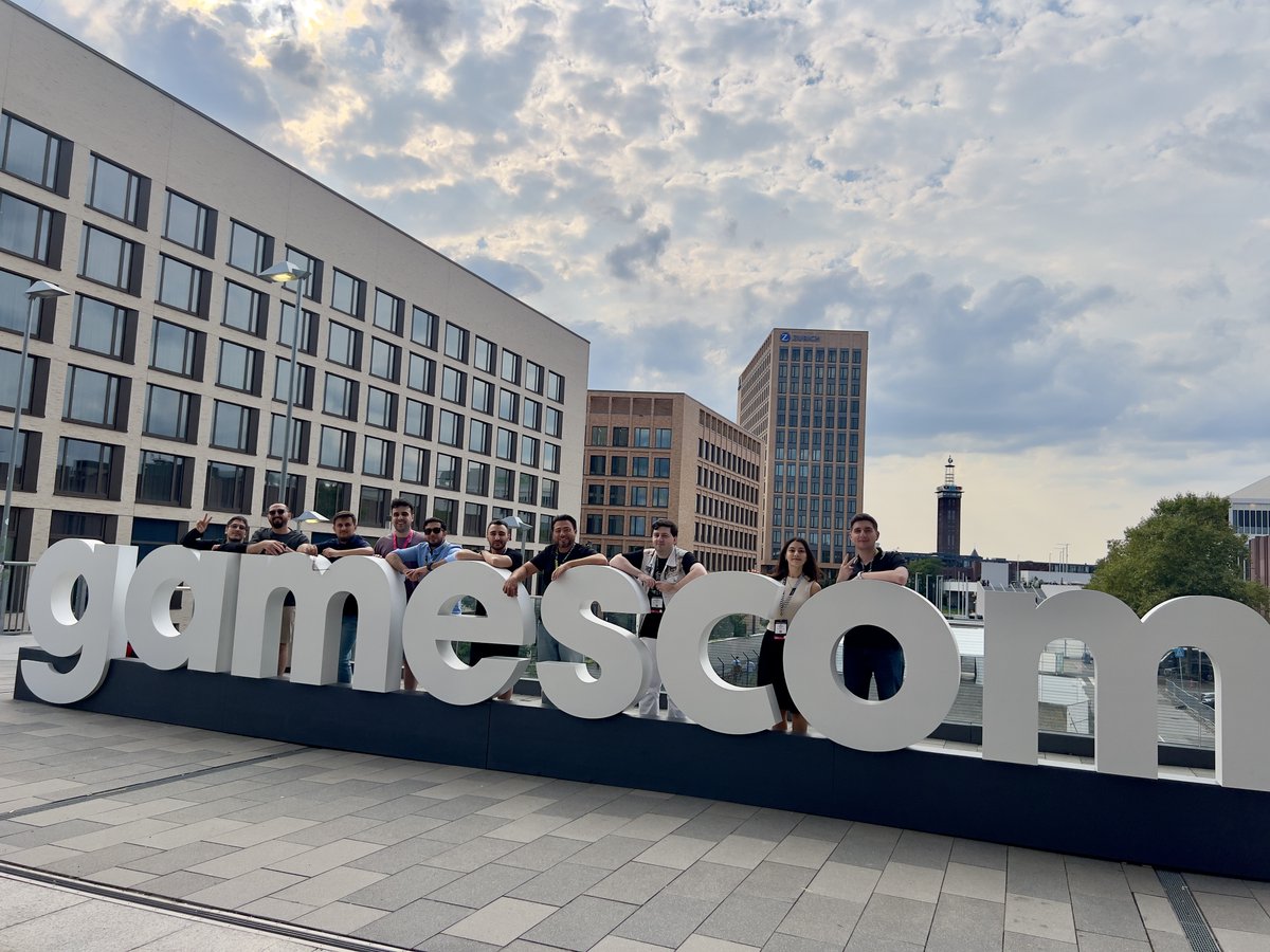 CoolBearsGames's tweet photo. Back in the office, inspired and excited after an incredible time at Devcom and @gamescom! We loved meeting new people, pitching ideas, learning and sharing. The experience was fascinating, and we can’t wait to be back next year! 😊🫶🏻🩵 #gamescom2024 #coolbearsgamestudio https://t.co/jSE1IeZov7