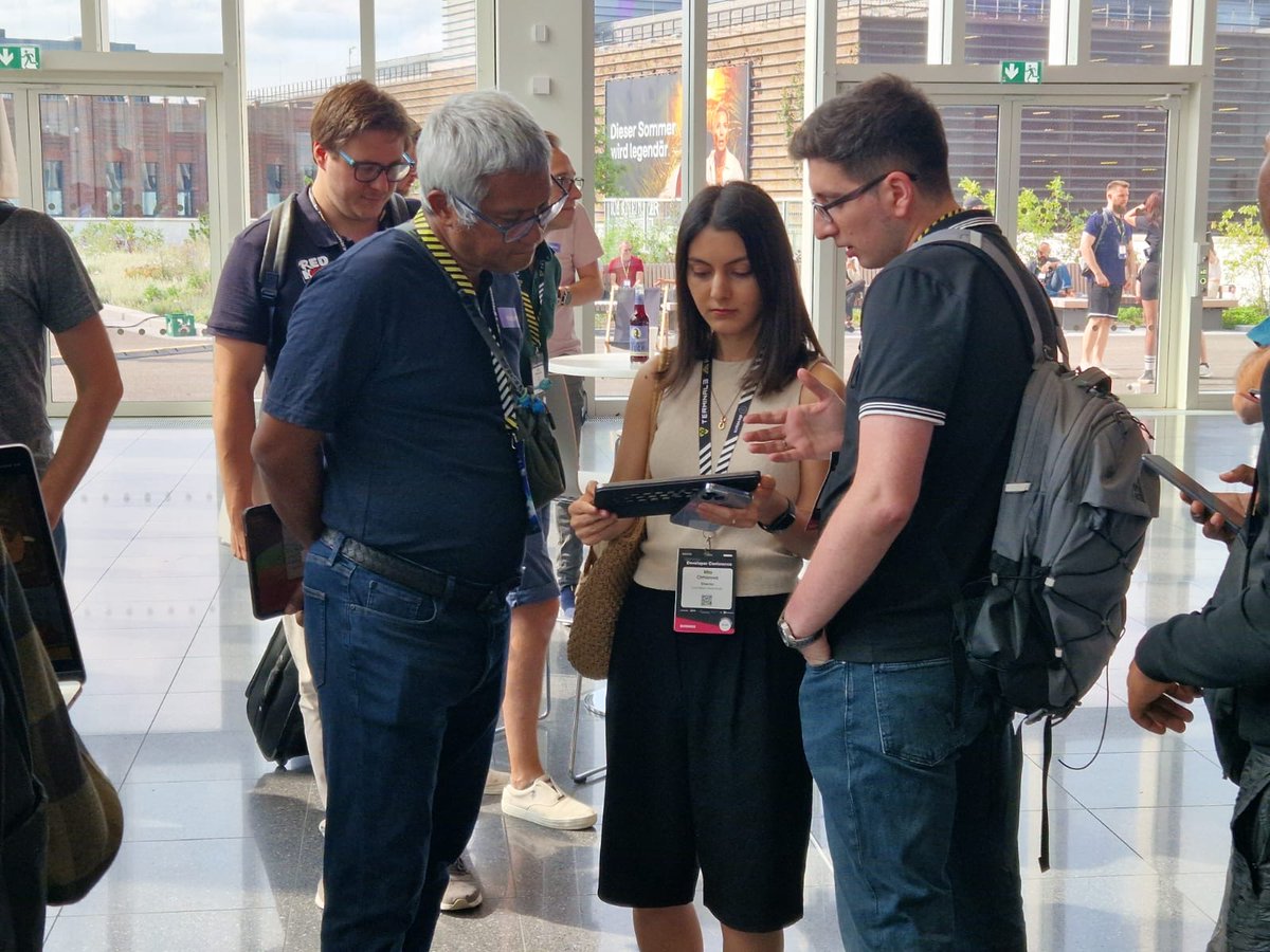 CoolBearsGames's tweet photo. Back in the office, inspired and excited after an incredible time at Devcom and @gamescom! We loved meeting new people, pitching ideas, learning and sharing. The experience was fascinating, and we can’t wait to be back next year! 😊🫶🏻🩵 #gamescom2024 #coolbearsgamestudio https://t.co/jSE1IeZov7