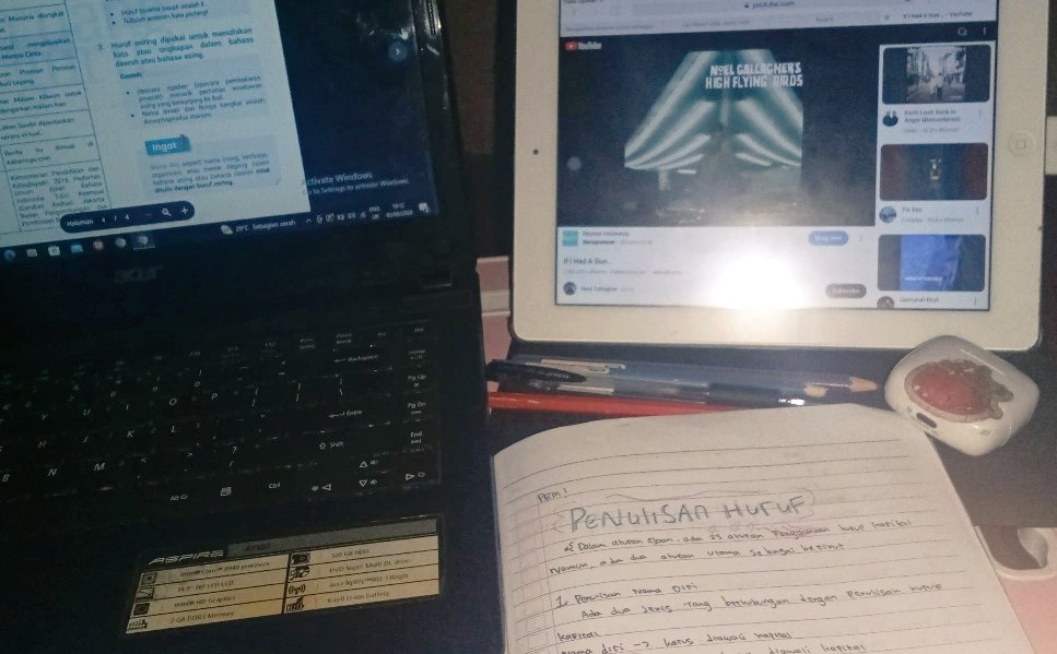 Day 1 belajar utbk, seru capek terus mumet jadi satu tapi apa sih yang gak gw lakuin buat ugm itu.