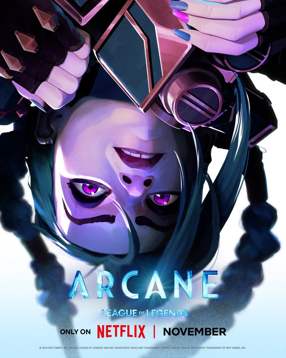 LoL_France's tweet image. Il est grand temps de chambouler l'ordre du monde. 

Jinx est de retour dans la saison finale d'#Arcane. 

La bande-annonce officielle sera dévoilée le 5 septembre à 15h CEST.   

▶️ Regardez la première mondiale : riot.com/ArcaneS2Trailer