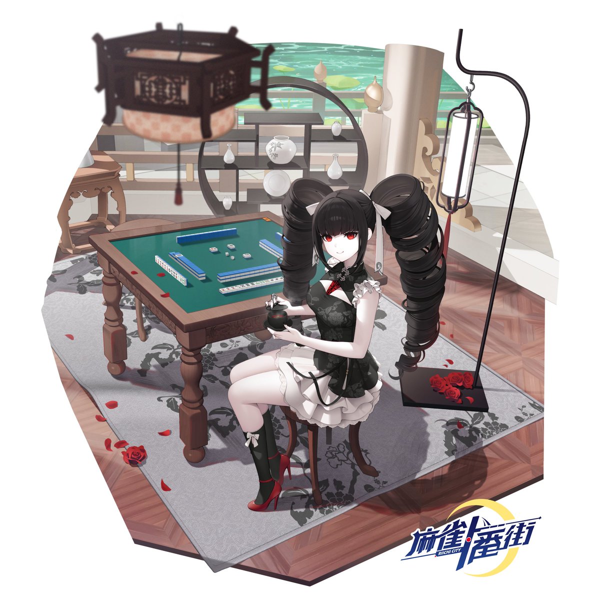 Yeije__'s tweet photo. #麻雀一番街 × #ダンガンロンパ
セレスティア・ルーデンベルクのイラストを描かせていただきました。 https://t.co/4qozTxDSQh