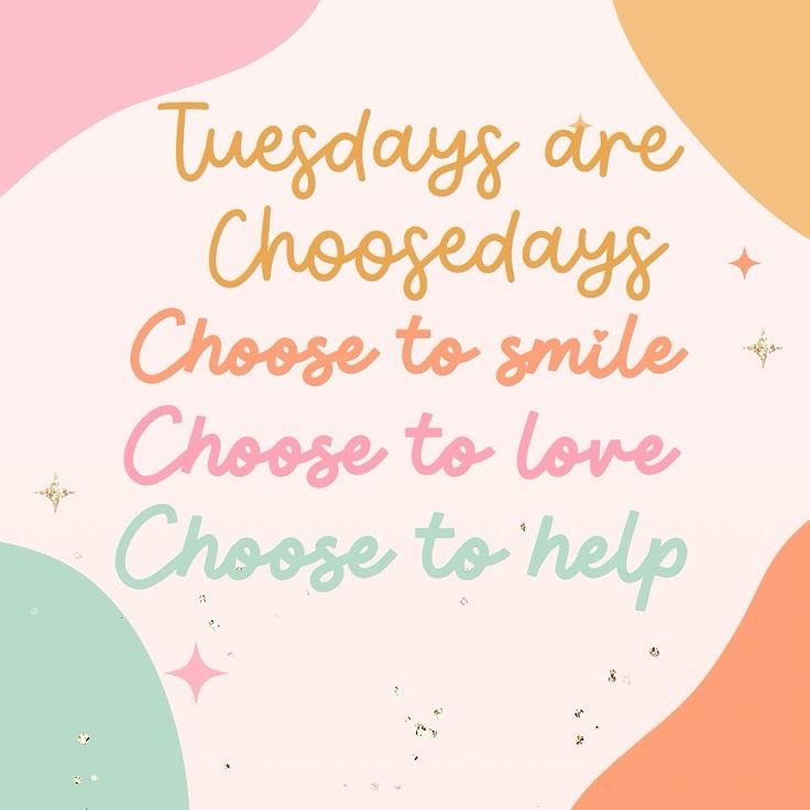 Happy Tuesday, folks 💖✨