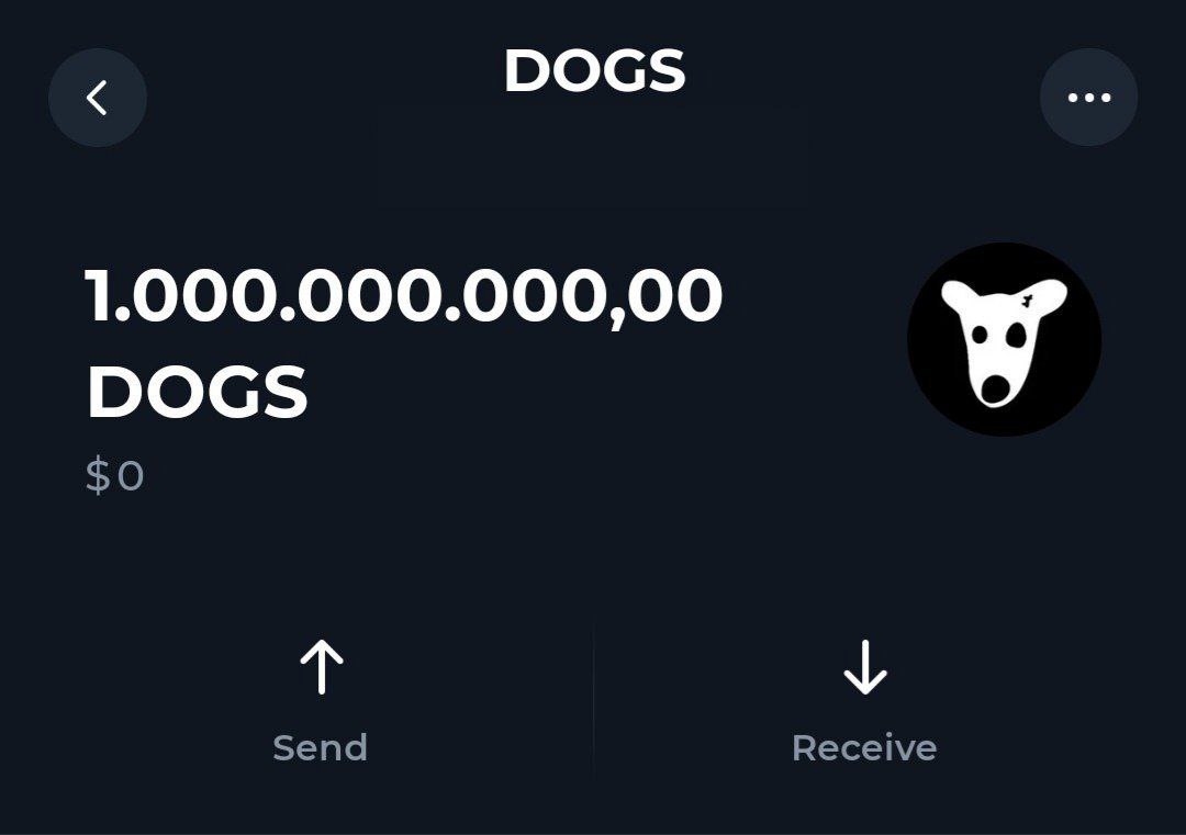 Claim 1000,000 $DOGS 🦴

STEP 1 : 🩶 &amp; 🔁 

STEP 2 : Follow  🔔

STEP 3 : Drop your $TON wallet

First 25000 wallets 🦴