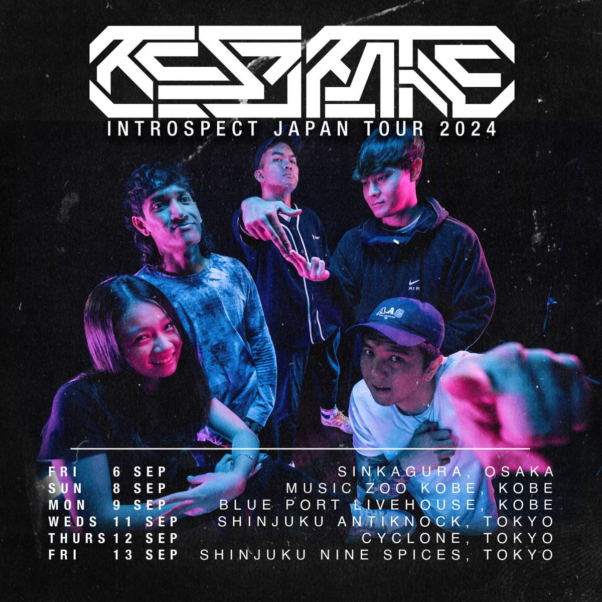 JAPAN! WE'RE COMING FOR YA! 

Only 2 more days till we visit your beautiful country! 

日本！もうすぐ行くぞ！

あと2日であなたの美しい国を訪れます！
#introspecttour #reserate #japan #metalcore