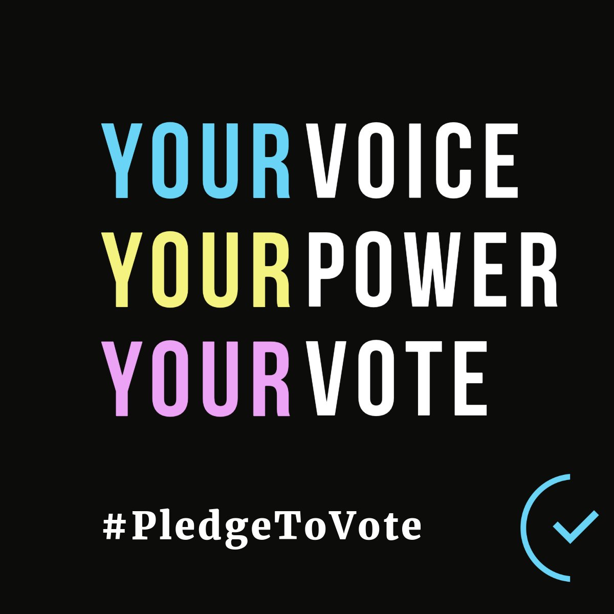 Voting is math. Those suppressing votes want to manipulate outcomes by convincing people their vote won’t count or doesn’t matter. In other words, if you don’t vote, someone else’s vote counts more. So . . . #PledgeToVote #PlacerDems