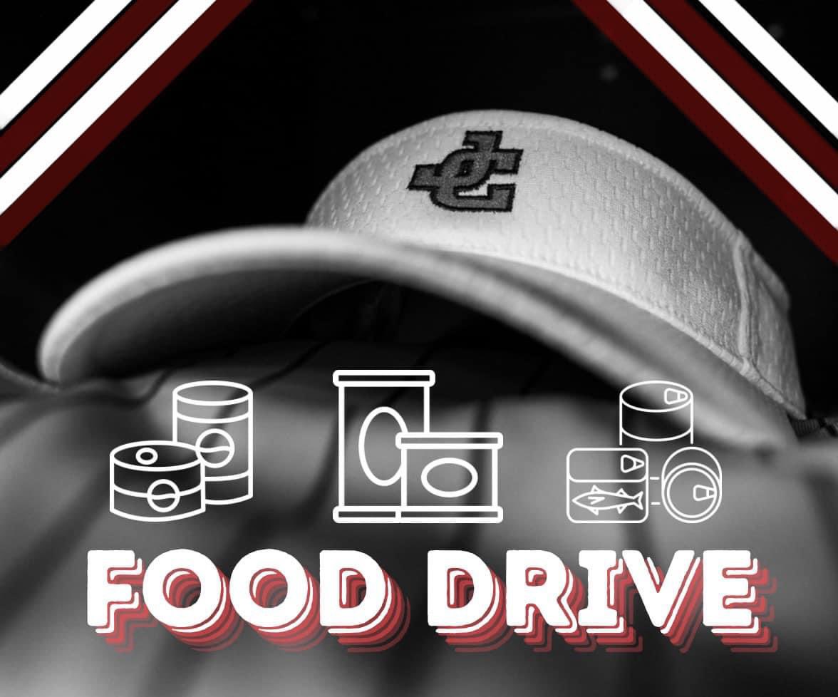This weekends games vs MoBap will also be a can food drive! Let’s make it a big one!!